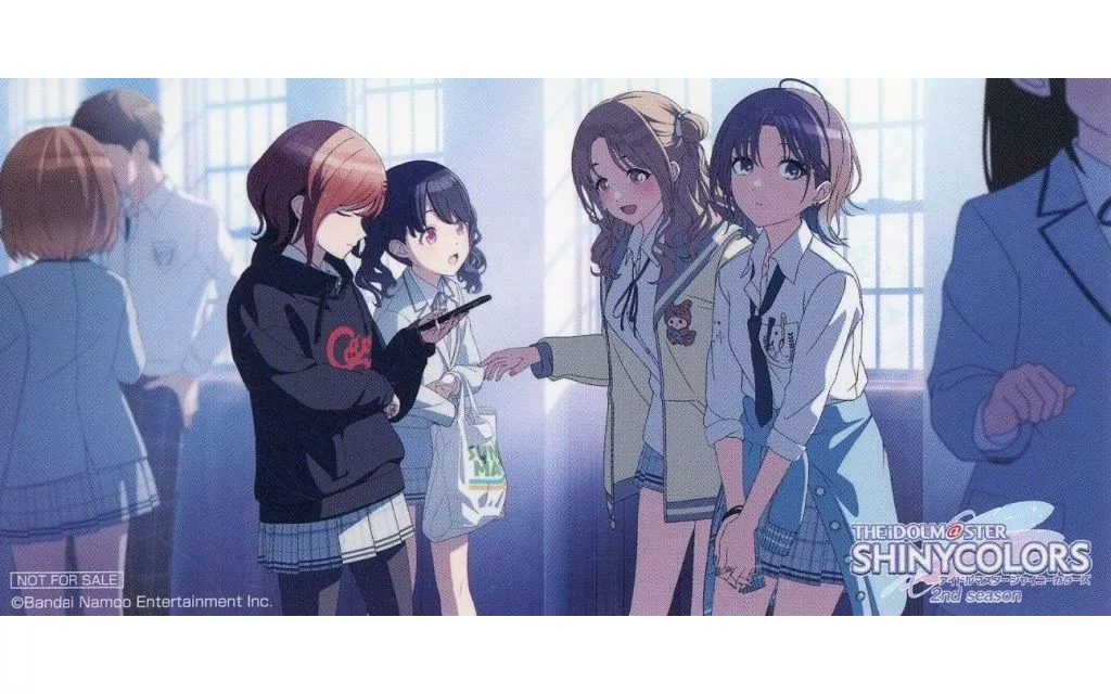 ノクチル ビジュアルステッカー 「アイドルマスター シャイニーカラーズ 2nd season 劇場先行上映」 ムビチケカード購入特典