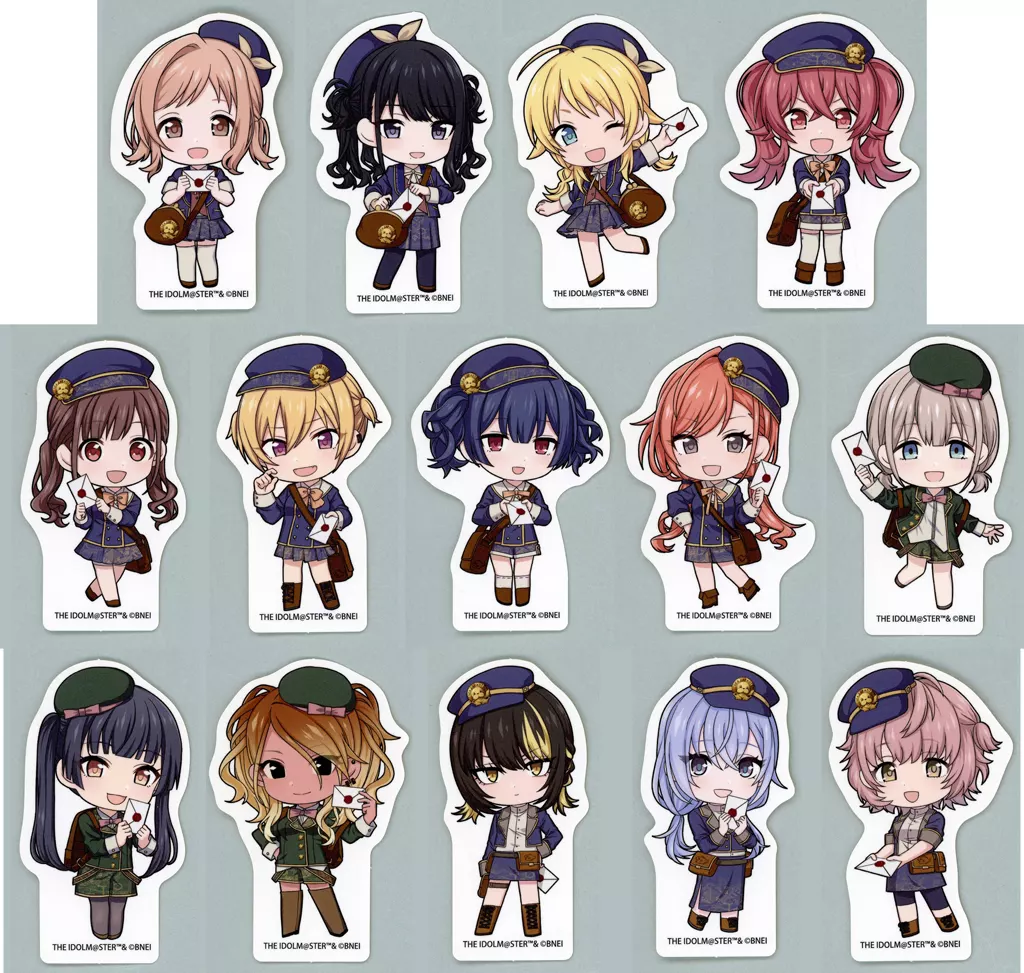 全14種セット 「アイドルマスター シャイニーカラーズ×横浜・八景島シーパラダイス Shiny Pieces ミニキャラダイカットステッカー(Aグループ)」