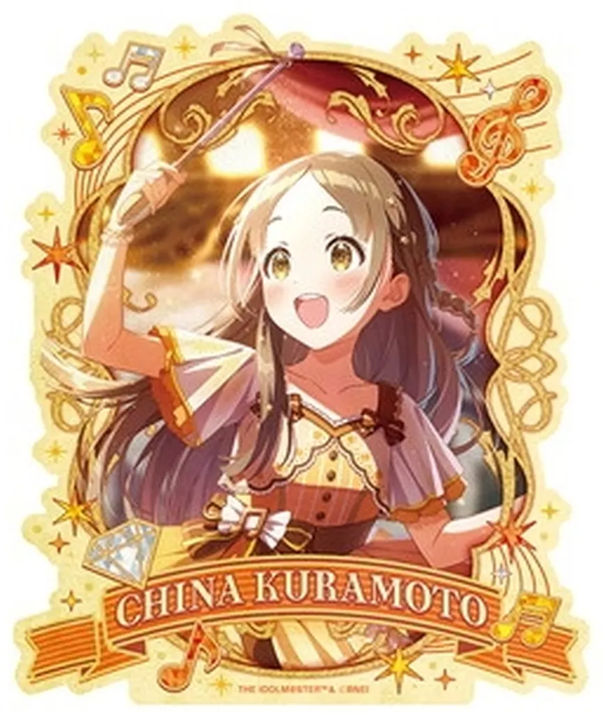 (6)倉本千奈 トラベルステッカー 「学園アイドルマスター」