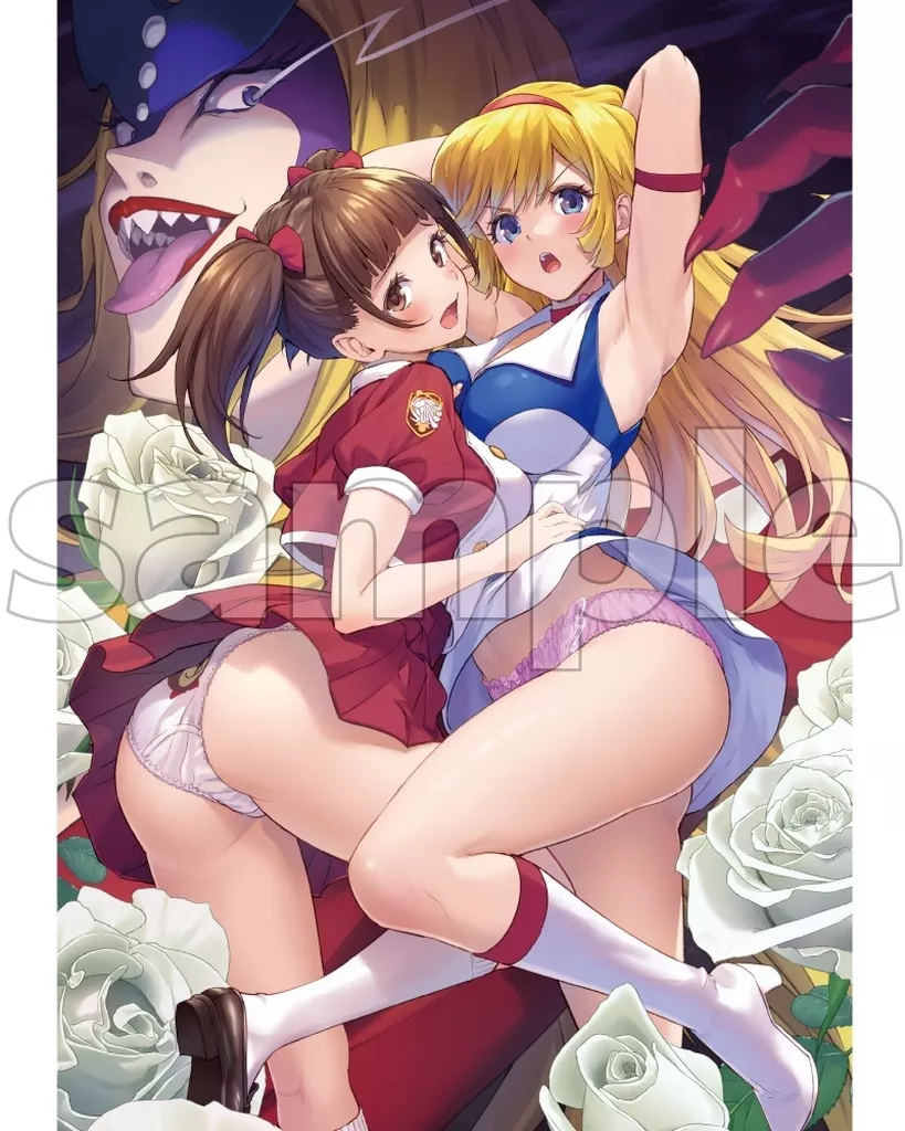 大空若葉イラスト Cutie&Honey ステッカー09 「キューティーハニー」