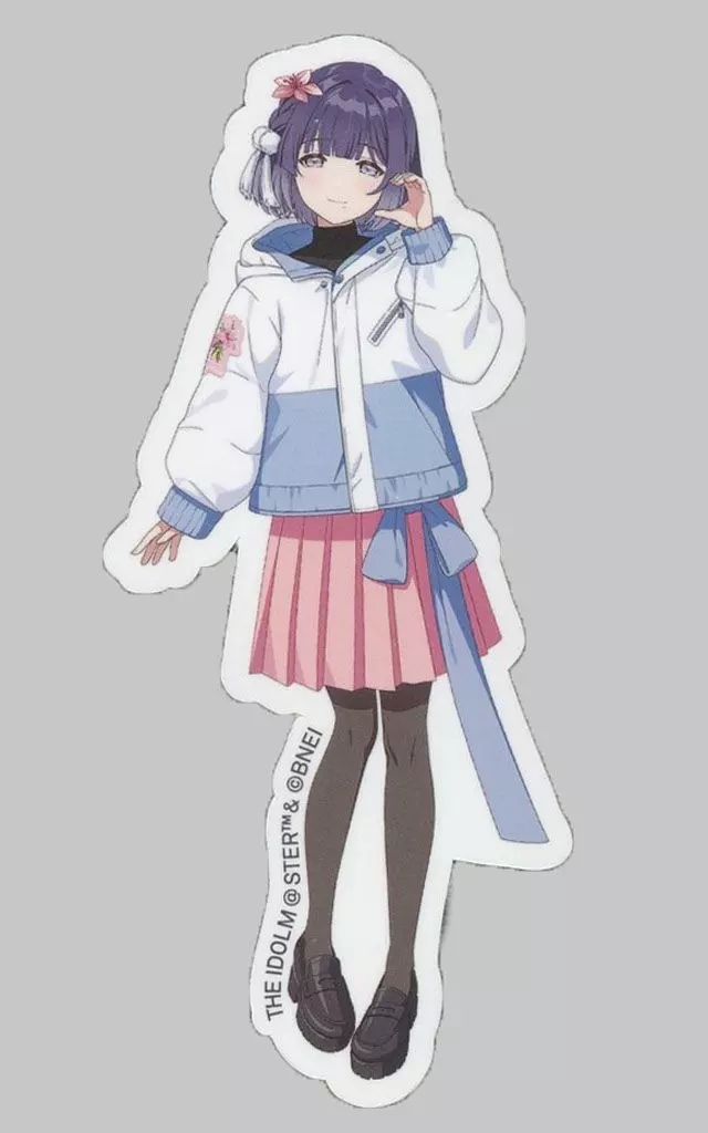 秦谷美鈴 「学園アイドルマスター×アトフェス×狭山スキー場 Sayama Winter mode トレーディングダイカットステッカー(描き下ろし)」