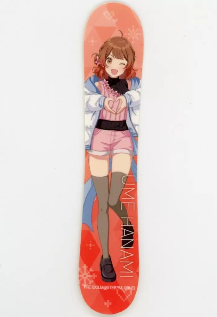 花海佑芽 「学園アイドルマスター×アトフェス×狭山スキー場 Sayama Winter mode スノーボード風ステッカー」