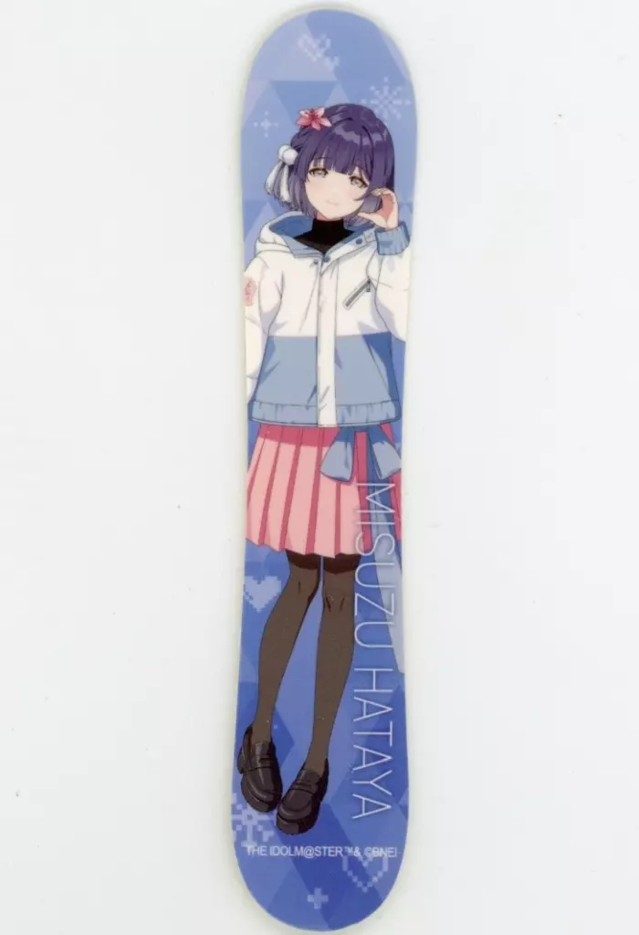 秦谷美鈴 「学園アイドルマスター×アトフェス×狭山スキー場 Sayama Winter mode スノーボード風ステッカー」
