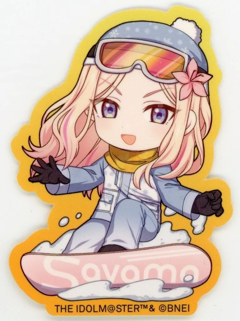 十王星南 ダイカットステッカー 「学園アイドルマスター×アトフェス×狭山スキー場 Sayama Winter mode」 ミニゲームコーナー『雪玉おとし』 B賞