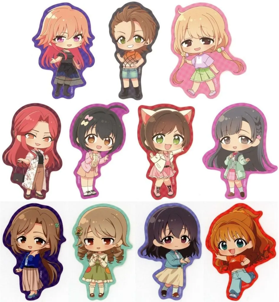 全11種セット 「アイドルマスター シンデレラガールズ×レジャフェス ぺたコレクション」