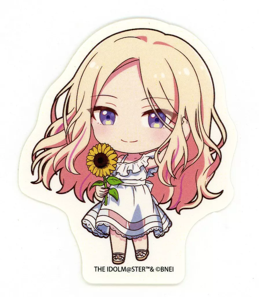 十王星南 「学園アイドルマスター POP UP SHOP ダイカットステッカー sunflower ミニキャラ ver.」