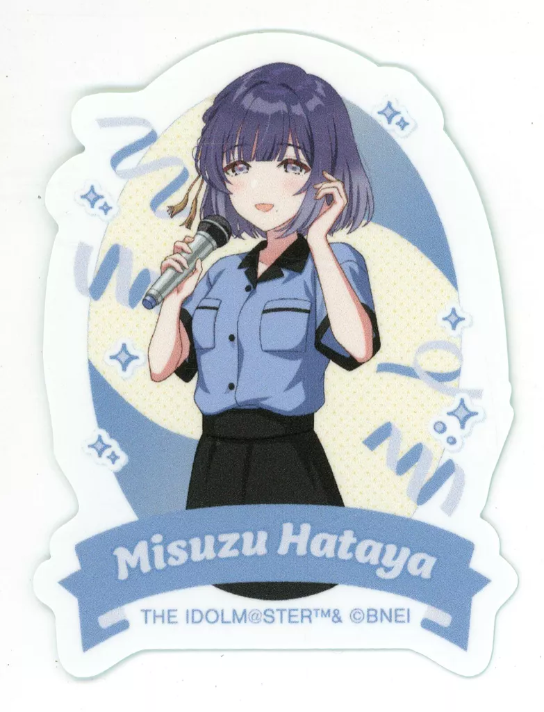 秦谷美鈴 「学園アイドルマスター×ROUND1 描き下ろし ボウリングシャツver. トレーディングダイカットステッカー」