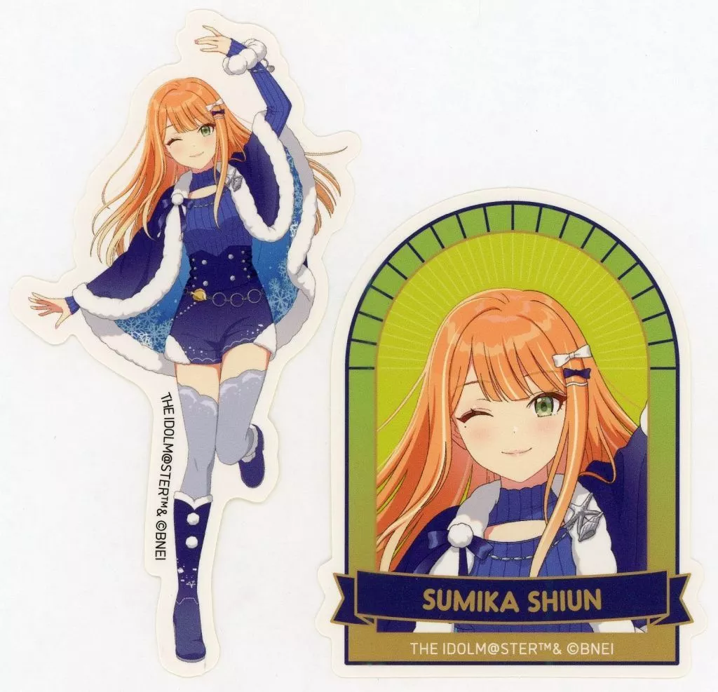紫雲清夏 「学園アイドルマスター×横浜・八景島シーパラダイス 初星パラダイス トレーディングダイカットステッカー」