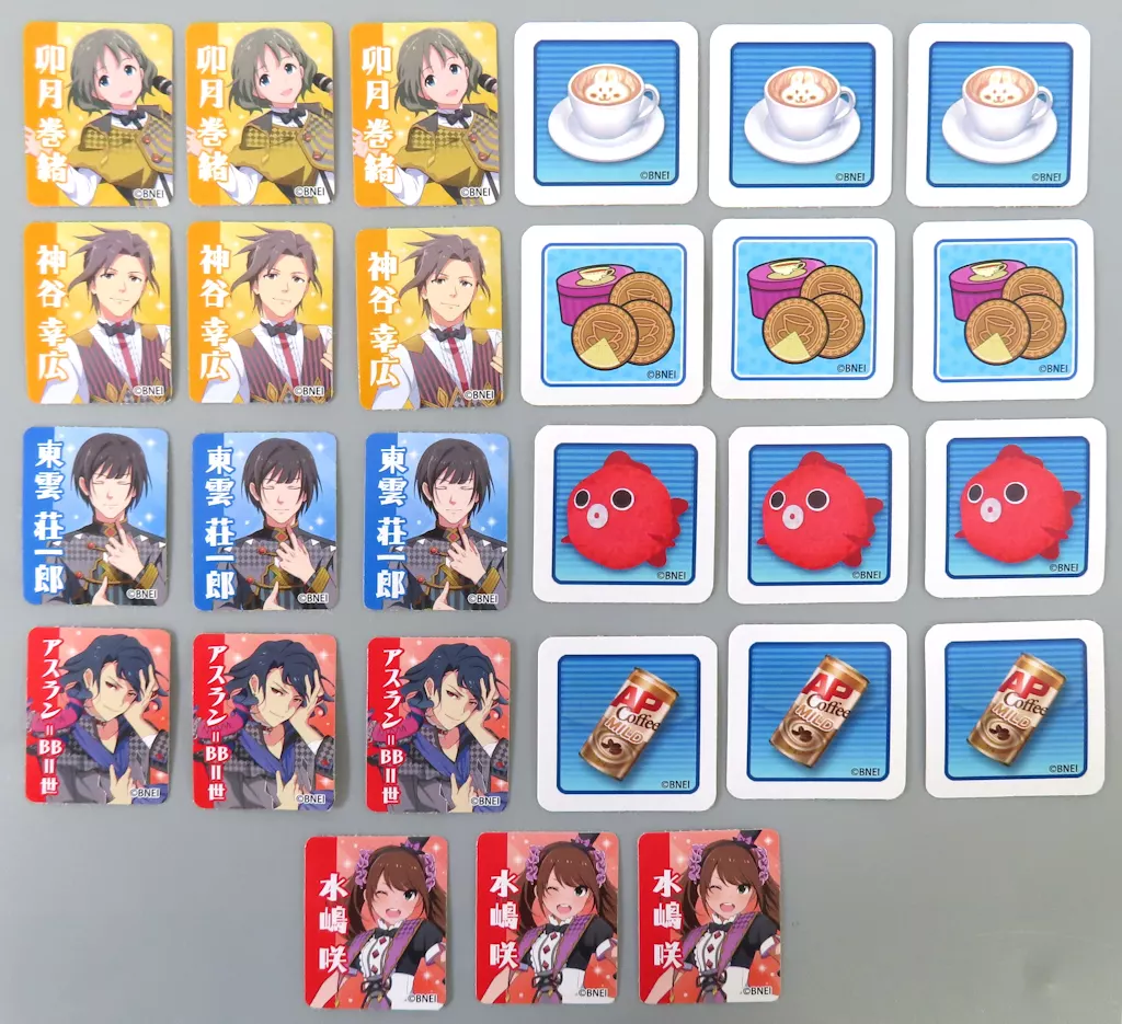 Cafe Parade フレークシールセット 「コトブキヤくじ アイドルマスター SideM Event Collection3」 B-7賞