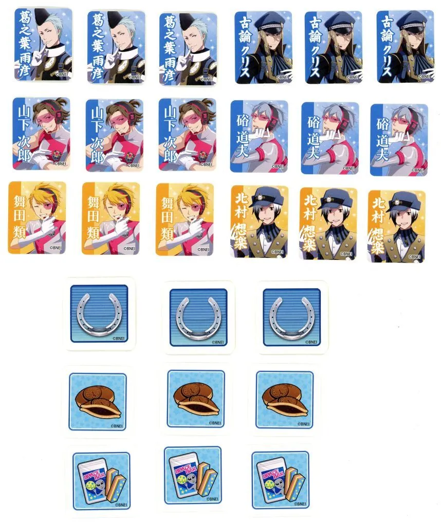 S.E.M ＆ Legenders フレークシールセット 「コトブキヤくじ アイドルマスター SideM Event Collection3」 B-8賞