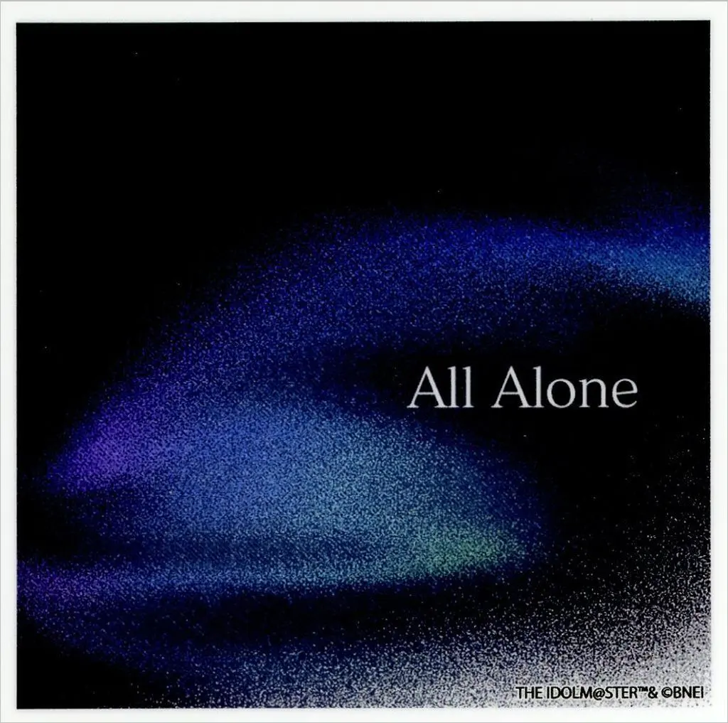 All Alone ダイカットスマホステッカー 「DMMスクラッチ! アイドルマスター ミリオンライブ! スクラッチ」 E-7賞