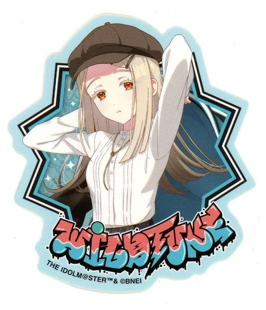 篠澤広 「学園アイドルマスター×TSUTAYA POP UP SHOP Wild TUNE トレーディング 描き下ろしステッカー Wild TUNE」