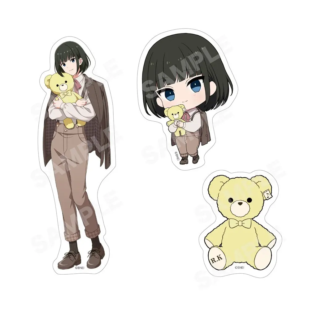 神楽麗 ステッカーセット(3枚セット) 「アイドルマスター SideM Teddy’s Collection POP UP STORE」