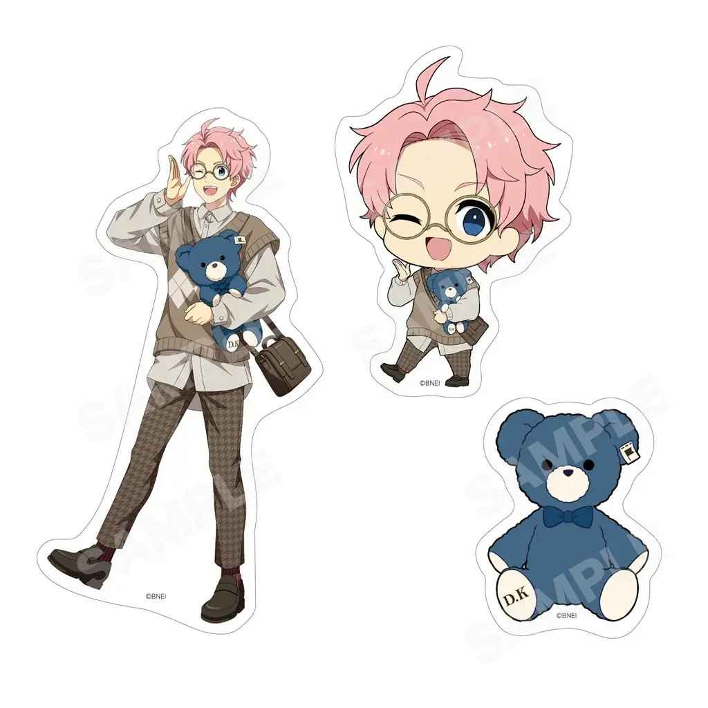兜大吾 ステッカーセット(3枚セット) 「アイドルマスター SideM Teddy’s Collection POP UP STORE」
