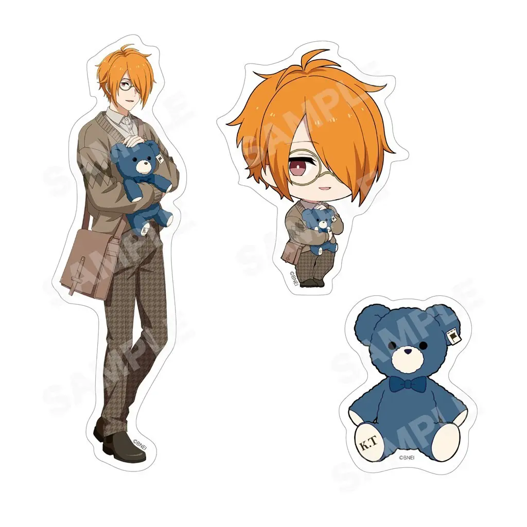 九十九一希 ステッカーセット(3枚セット) 「アイドルマスター SideM Teddy’s Collection POP UP STORE」