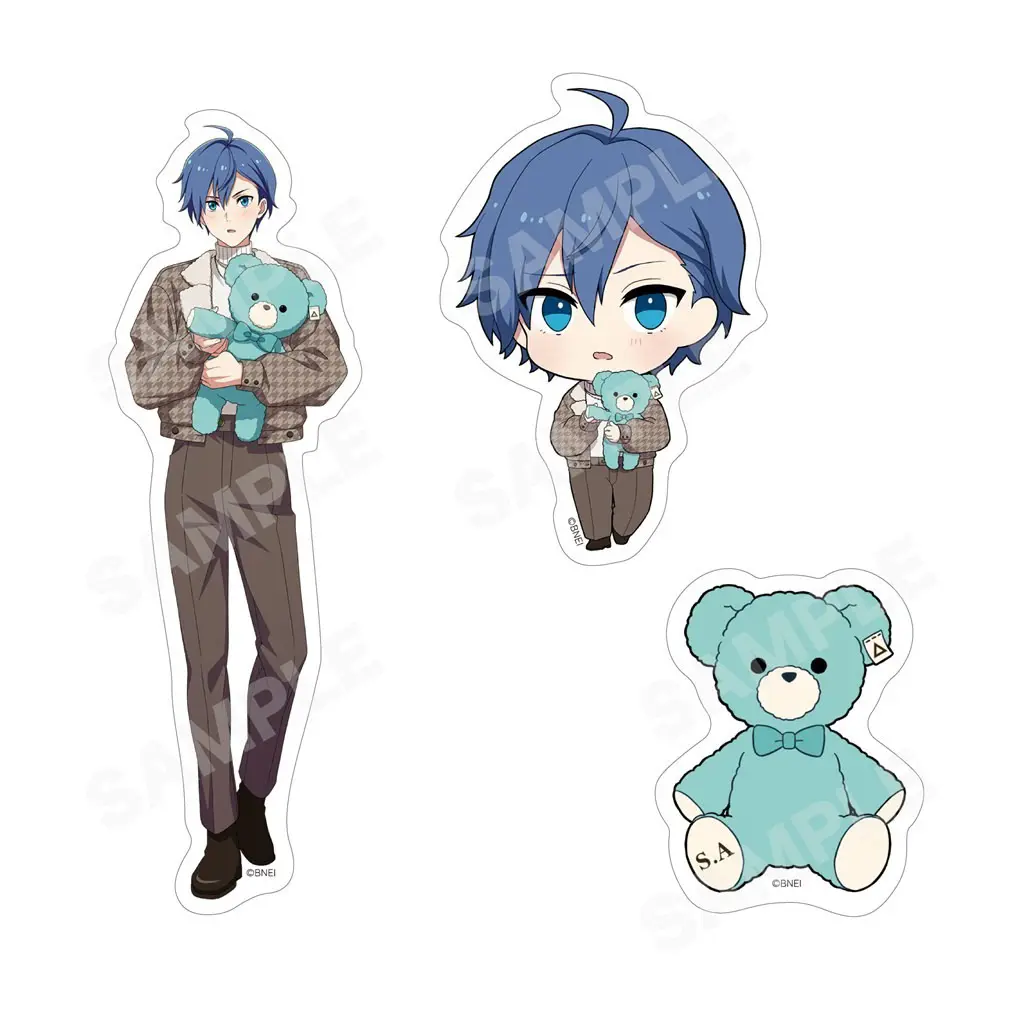 天峰秀 ステッカーセット(3枚セット) 「アイドルマスター SideM Teddy’s Collection POP UP STORE」