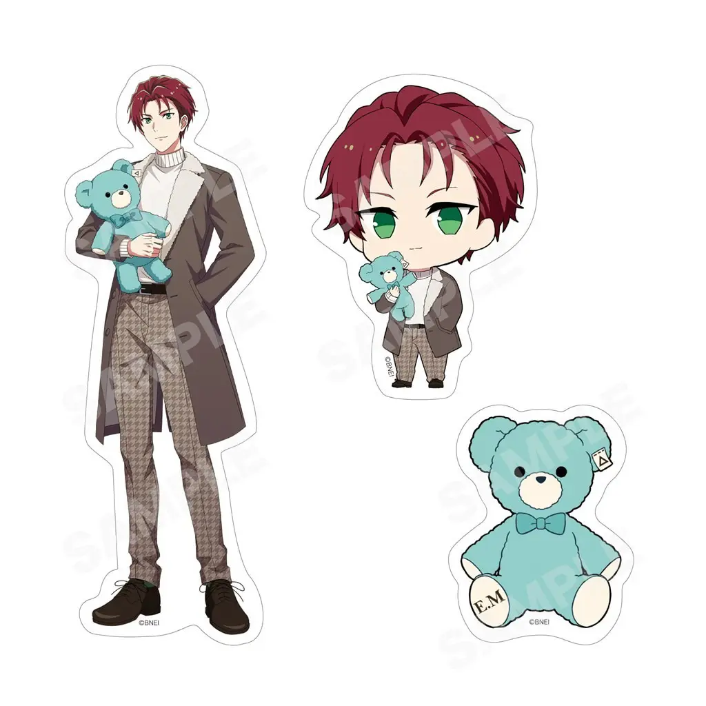眉見鋭心 ステッカーセット(3枚セット) 「アイドルマスター SideM Teddy’s Collection POP UP STORE」