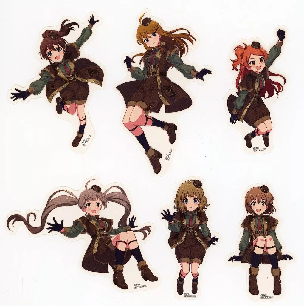 集合 ステッカー 「CD アイドルマスター ミリオンライブ! シアターデイズ THE IDOLM＠STER MILLION BATTLE OF THE＠TER EX02 鉄の羽のエクソダス」 封入特典