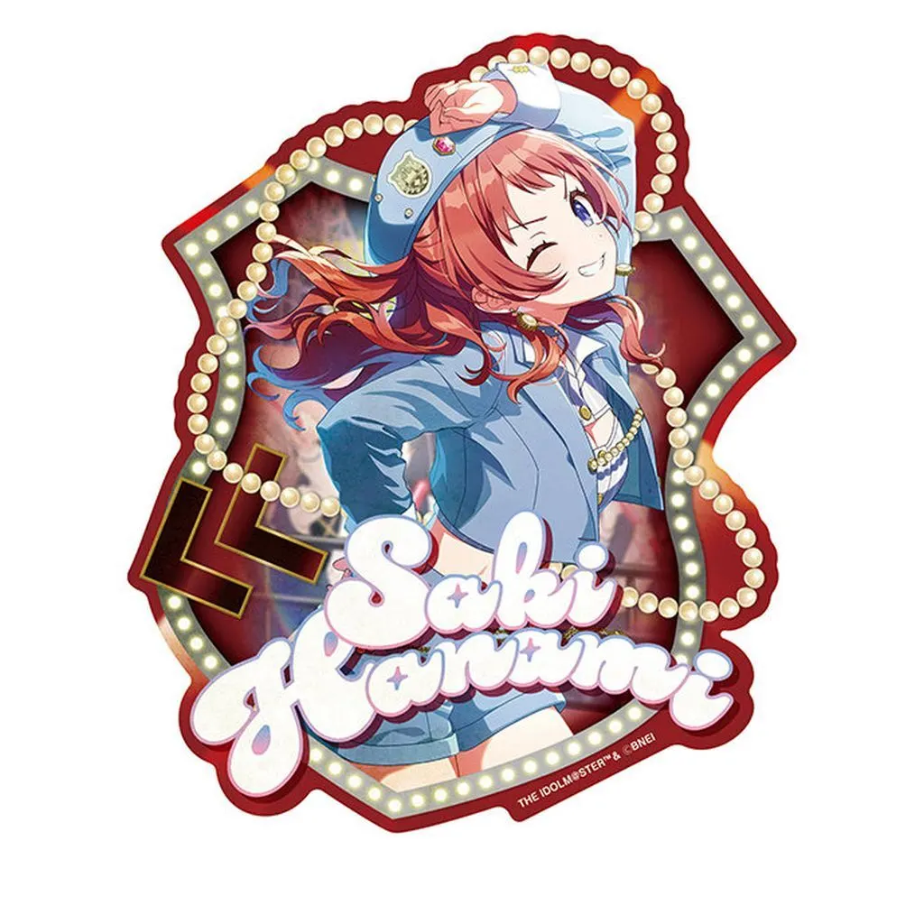 (1)花海咲季 トラベルステッカー2 「学園アイドルマスター」