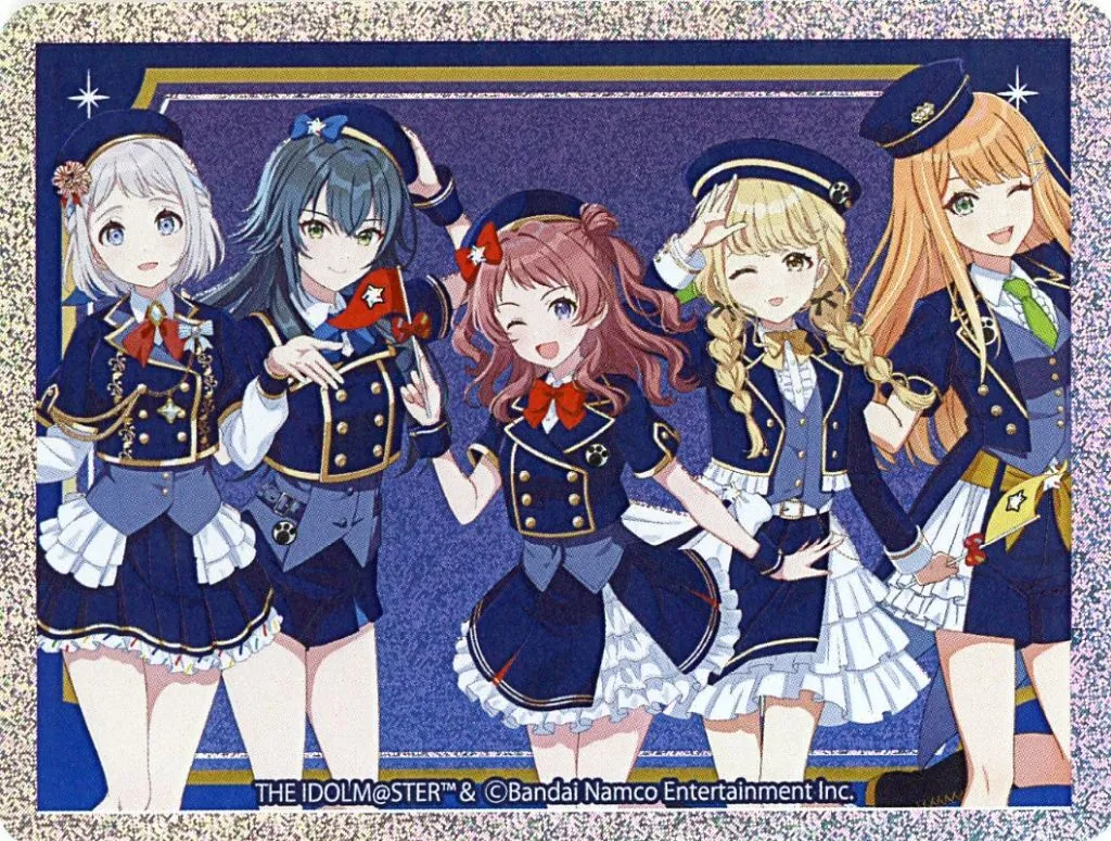 1年1組 「学園アイドルマスター×よみうりランド ホログラムステッカー(チョコサブレボックス 遊園地 ver.)」