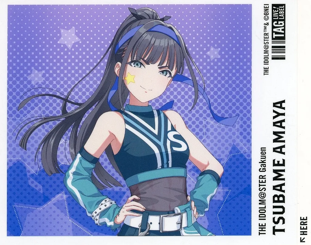 [単品] 雨夜燕 ステッカー 「学園アイドルマスター×TAG-LIVE! ポップアップストア in アニメイト秋葉原1号館 オリジナルラベル缶」 同梱品