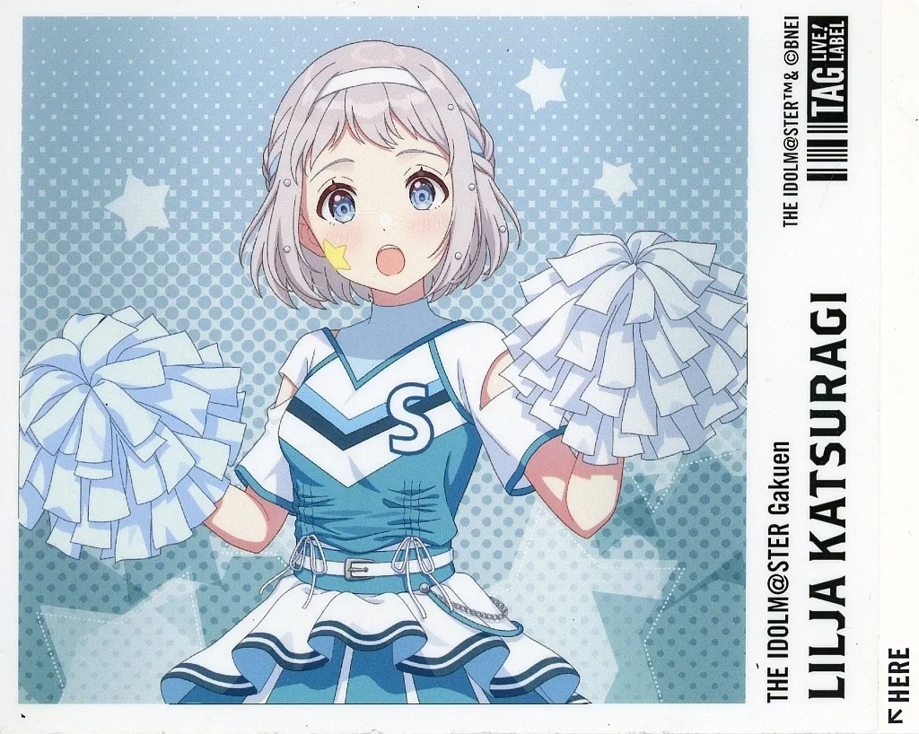 [単品] 葛城リーリヤ ステッカー 「学園アイドルマスター×TAG-LIVE! ポップアップストア in アニメイト秋葉原1号館 オリジナルラベル缶」 同梱品
