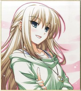 [単品]るいは智を呼ぶ 花城花鶏 イラスト色紙 「C79 あかべぇそふとつぅとゆかいな仲間たち Cセット」