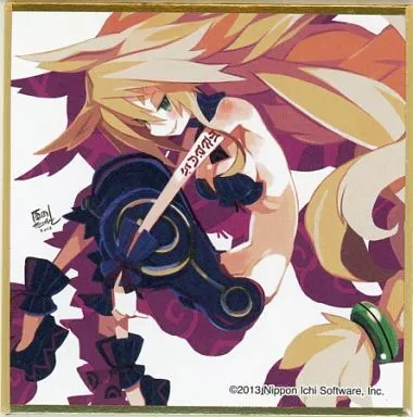 魔女と百騎兵　複製原画 駿河屋 -<中古>メタリカ 複製ミニサイン色紙 「PS3ソフト 魔女と百騎兵