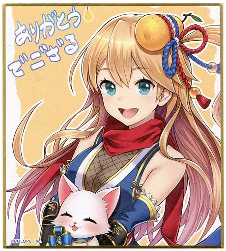 コロプラフェス 2018 I賞ミニ色紙 駿河屋 -<中古>フラン 「コロプラフェス2018 白猫プロジェクト