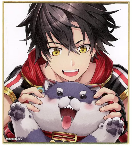 魔法使いと黒猫のウィズ キワム コロプラフェス 色紙 駿河屋 -<中古>キワム 「コロプラフェス2018 クイズRPG 魔法使いと黒猫