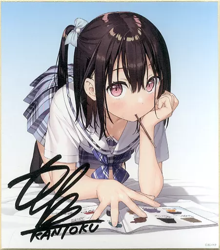 カントク　サイン入り　色紙　3枚 カントク 複製サイン入り色紙 - メルカリ