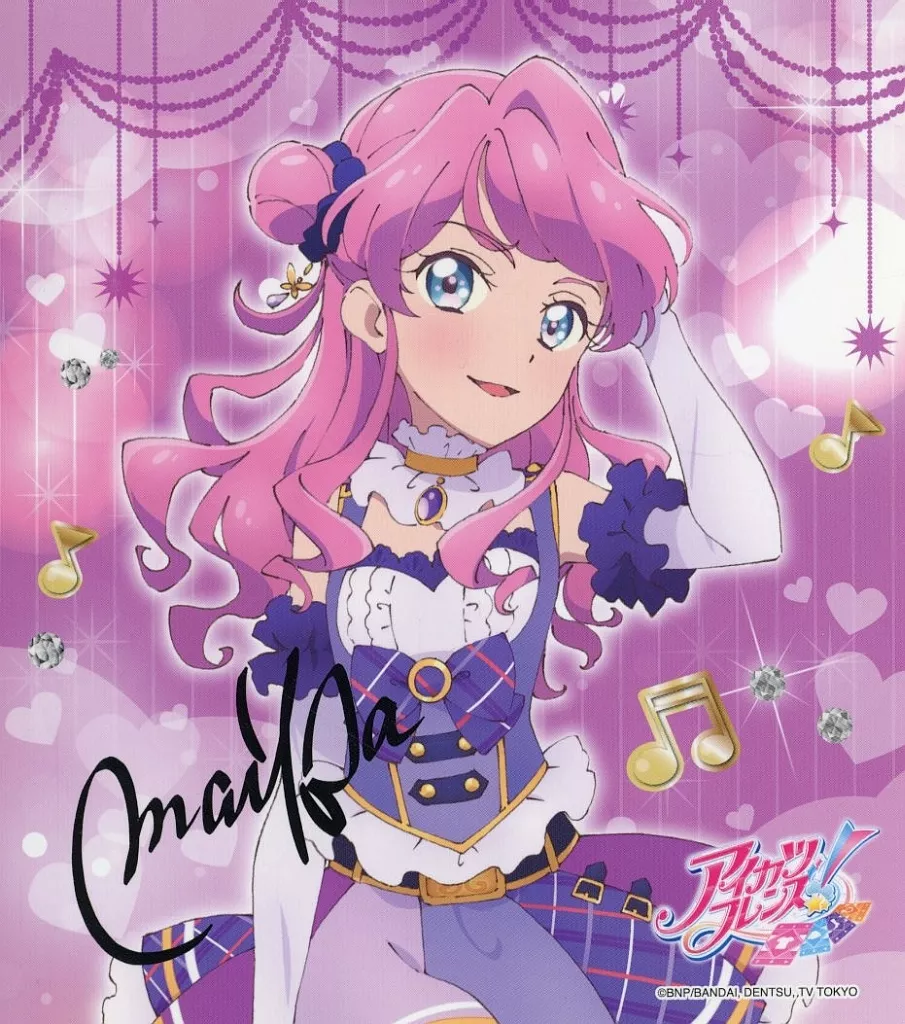 駿河屋 -<中古>蝶乃舞花(左手頭) 色紙 「アイカツフレンズ