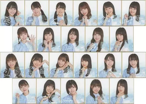 ※値下げしました！！日向坂46 サイン&amp;メッセージ入りミニ色紙　全22種 Amazon.co.jp: 日向坂46 小坂菜緒 サイン&メッセージ入りミニ