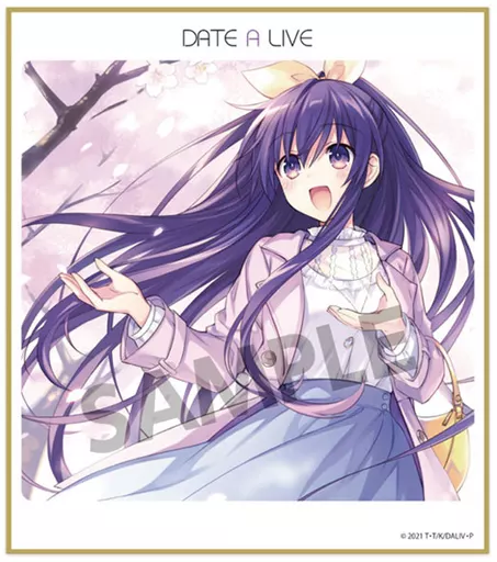 デート・ア・ライブ 夜刀神十香 原作版トレーディングミニ色紙 株式