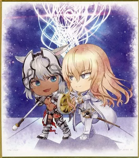 キリシュタリア・ヴォーダイム＆カイニス ミニ色紙 色コレ 「一番くじ Fate/Grand Order Cosmos in the Lostbelt」 G賞