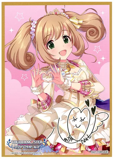 佐藤心 オリジナルミニ色紙 「アイドルマスター シンデレラガールズ×ローソン」 対象商品購入特典