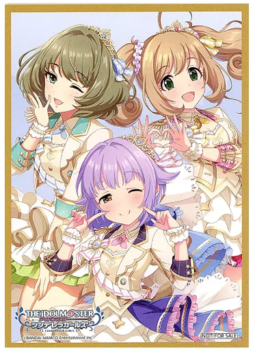 高垣楓＆輿水幸子＆佐藤心 オリジナルミニ色紙 「アイドルマスター シンデレラガールズ×ローソン」 対象商品購入特典