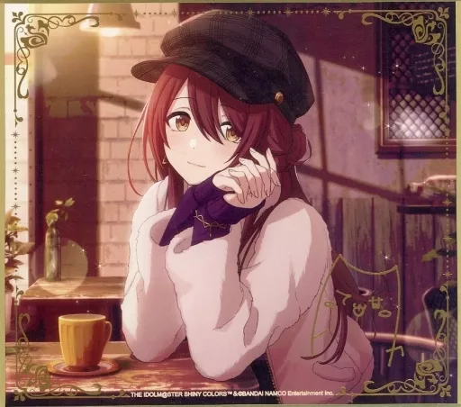 大崎甜花(お日様染めのマリーナ) 「アイドルマスター 15th ANNIVERSARY cafe in 広州 アイドルマスター シャイニーカラーズ トレーディング色紙 A ver.」 中国限定