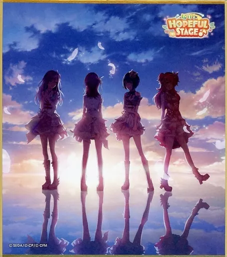 プロセカ ミニ色紙 8c 届け！HOPEFUL STAGE♪　桐谷遥　特訓後 紙製品 桐谷遥(頑張るあなたに/特訓前) 「プロジェクトセカイ