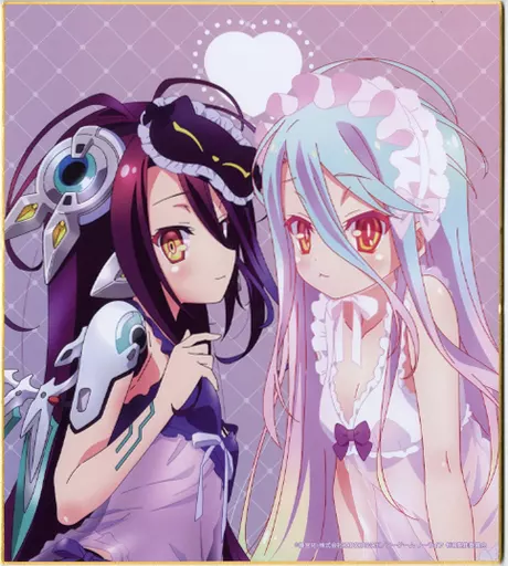 1枚 白 色紙 ノーゲーム・ノーライフ ゼロ MOLLY. ONLINE ノーゲーム・ノーライフ 色紙 白 - メルカリ