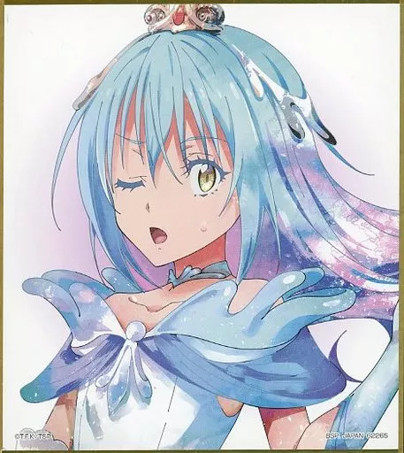リムルセット　ミニ色紙　コースター 駿河屋 -<中古>リムル=テンペスト/お姫様風 ミニ色紙 色コレ