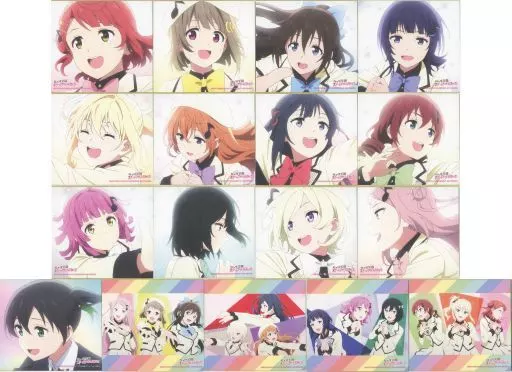 全17種セット 「ラブライブ!虹ヶ咲学園スクールアイドル同好会 記念トレーディング場面写色紙」 C100グッズ