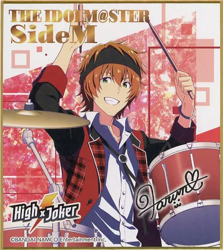 若里春名 「アイドルマスター SideM グローイングブライティ ミニ色紙コレクション B」 アイドルマスター オフィシャルショップ ～315!!!SHOP～グッズ