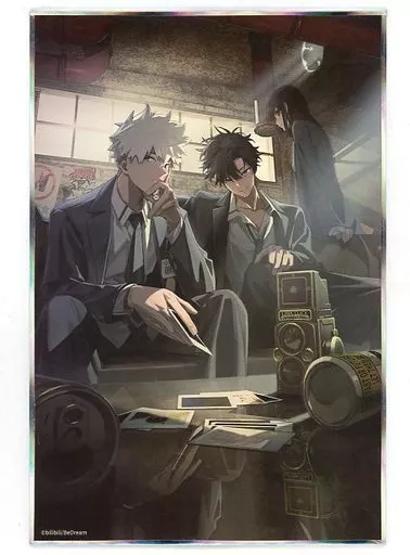 紙製品　トキ＆ヒカル＆リン 倒帯Rewindシリーズ 色紙 「時光代理人 -LINK CLICK-」