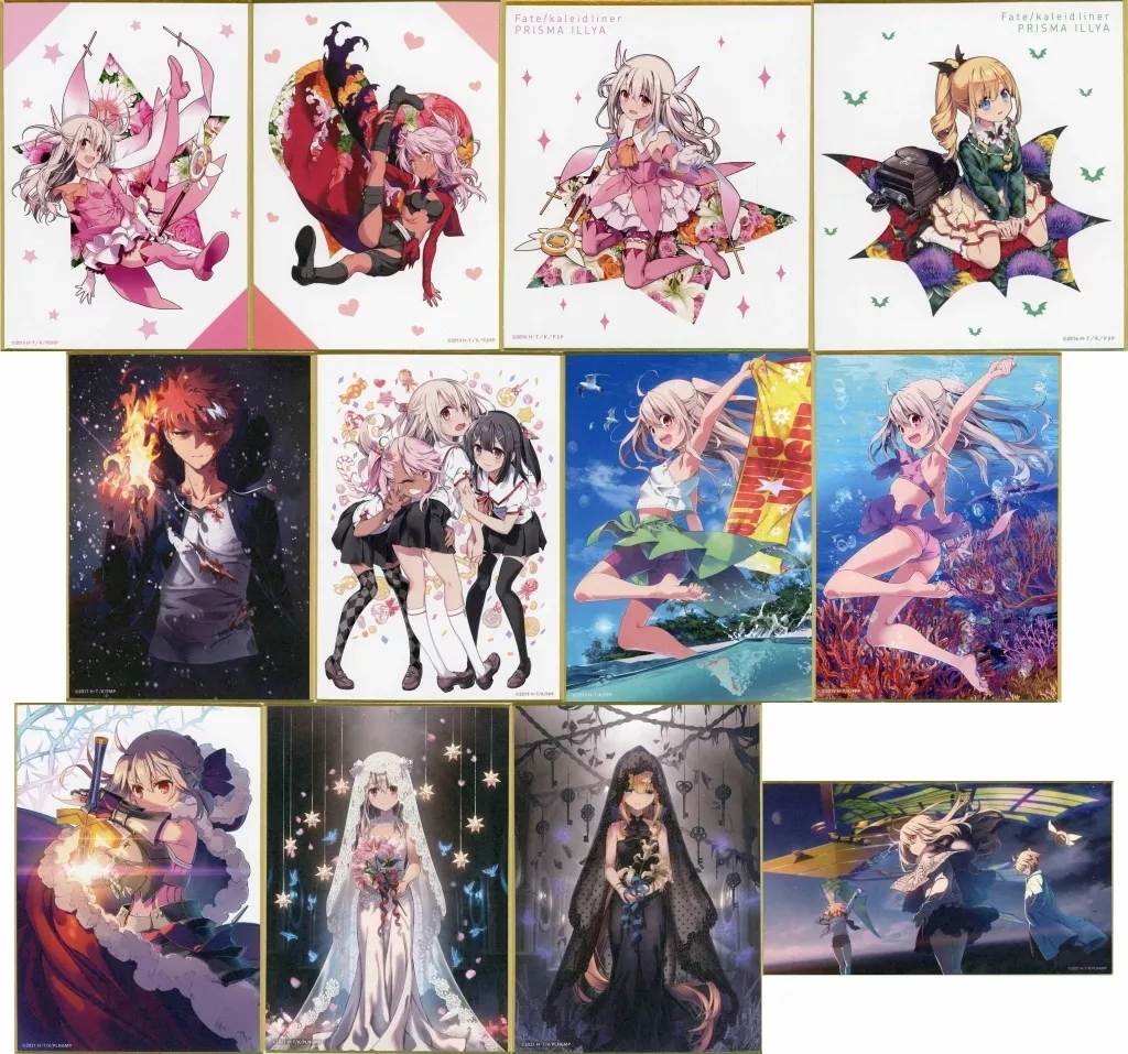 駿河屋 -<中古>全12種セット 色紙 「くじ引き堂 Fate/kaleid liner