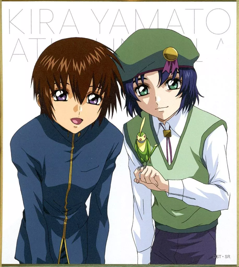 キラ・ヤマト＆アスラン・ザラ(幼少期/SEED) 「機動戦士ガンダムSEED ＆ SEED DESTINY ミニ色紙コレクション」