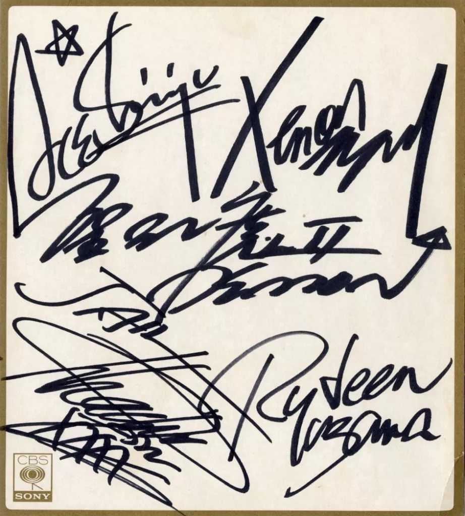 聖飢魔II サイン 聖飢魔II デーモン小暮閣下 サイン入りポラロイド 当選品｜Yahoo