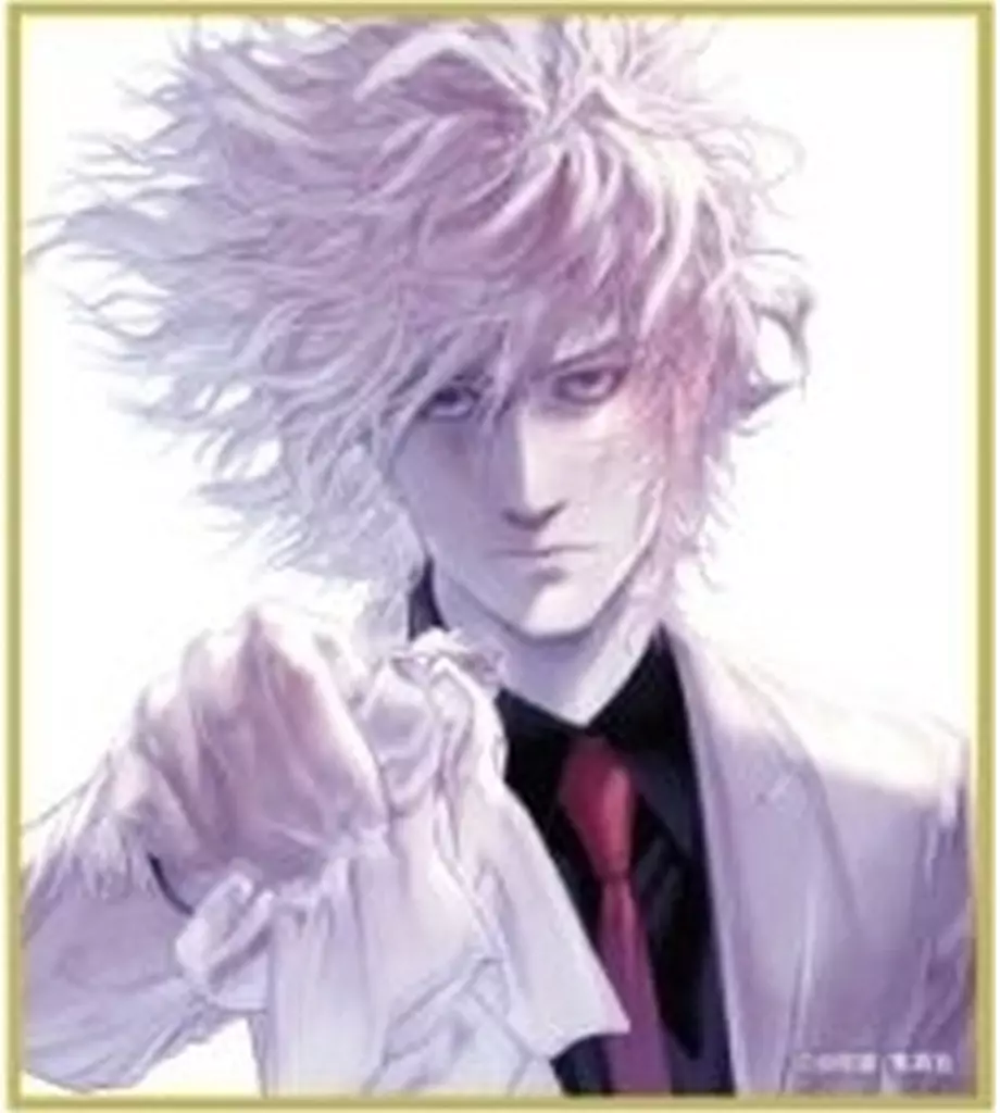 駿河屋 -<中古>6.斑目貘 「嘘喰い ミニ色紙コレクション」（紙製品その他）