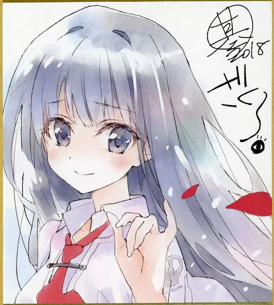 素晴らしき日々 高島ざくろ にじカノ 直筆サイン入りコラボ色紙 駿河屋 -<中古>[単品] 高島ざくろ 複製色紙 「PCソフト 素晴らしき日々
