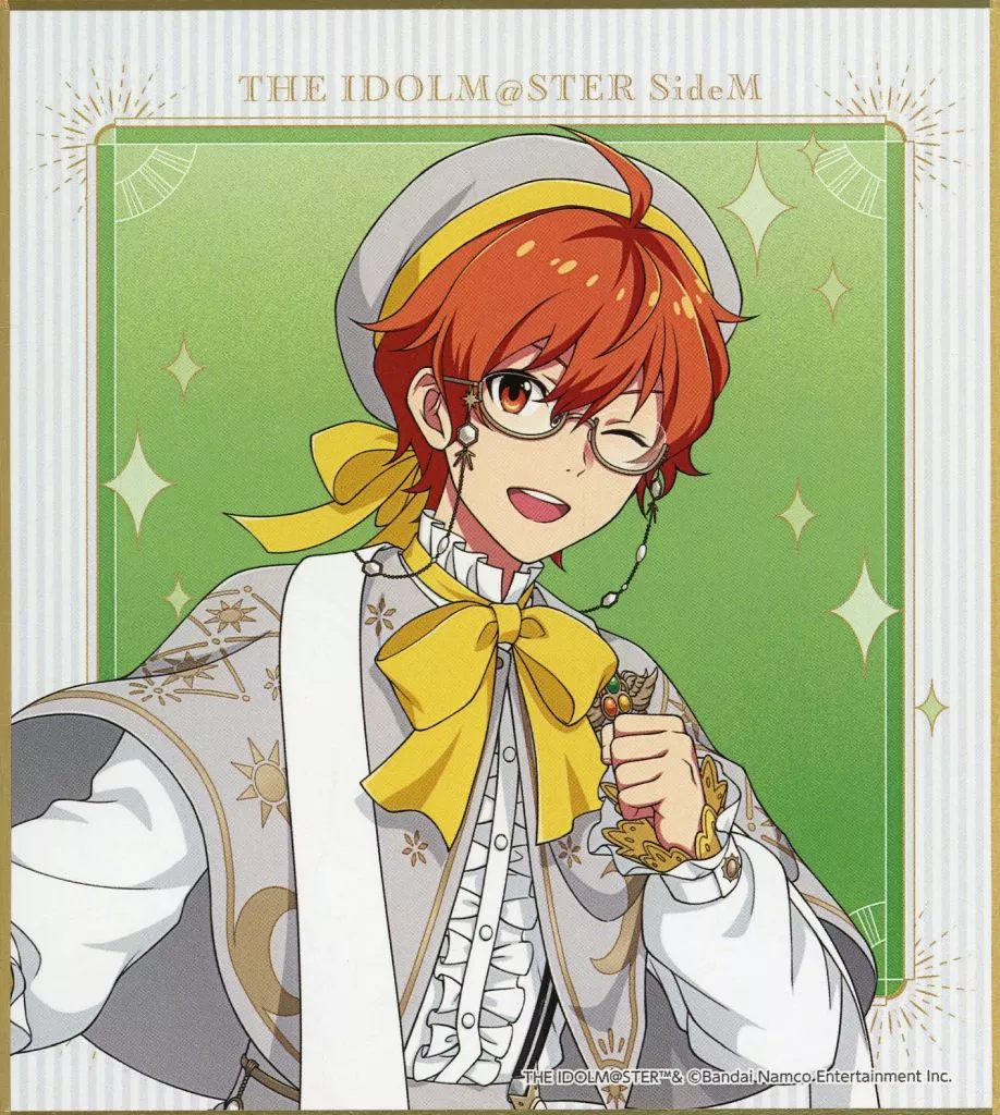 蒼井享介(描き下ろし) ミニ色紙 「DMMスクラッチ! アイドルマスター SideM スクラッチ第四弾」 D-2賞